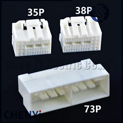 35/38/73 Pin Auto connector car DSP Amplifier CD Radio plug 2188701-1 2188698-1 For Hyundai Elantra Mistra Tucson Kia K2 K3 K4