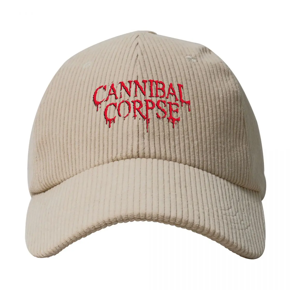 Cannibal Corpse Symbol Baseball Cap Corduroy Style Hats Sun Peaked Cap