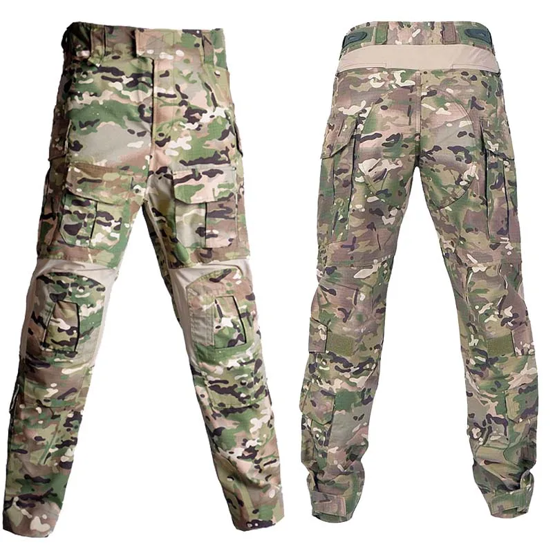 Pantaloni tattici Gen3 Camicie da combattimento da uomo Abbigliamento da lavoro militare Pantaloni cargo Allenamento da campeggio Pantaloni mimetici Abbigliamento da caccia per escursionismo