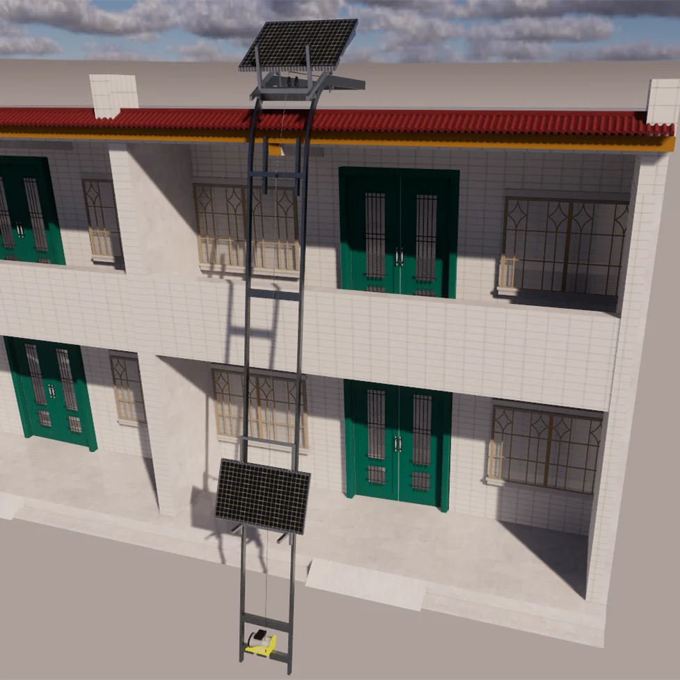 Wholesale Portable Hoist Elevator Ladder Lift Solar Panel Electric Vertical Platform Lift