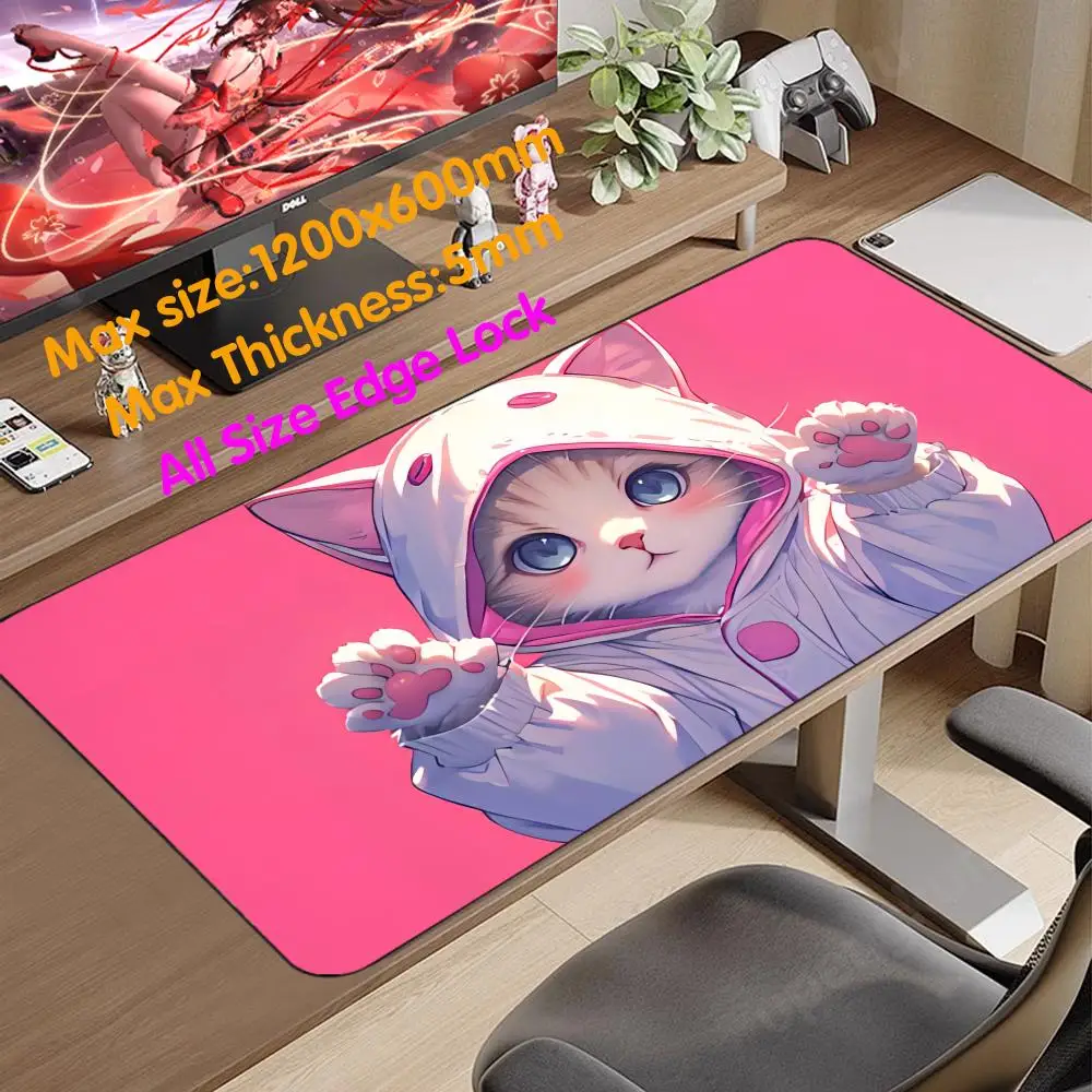 

Коврик для мыши Kawaii Puppy 1200x600, толщина 5 мм, очень большой, аниме-дизайн, игровой коврик, настольный коврик, коврик для мыши, коврик для стола