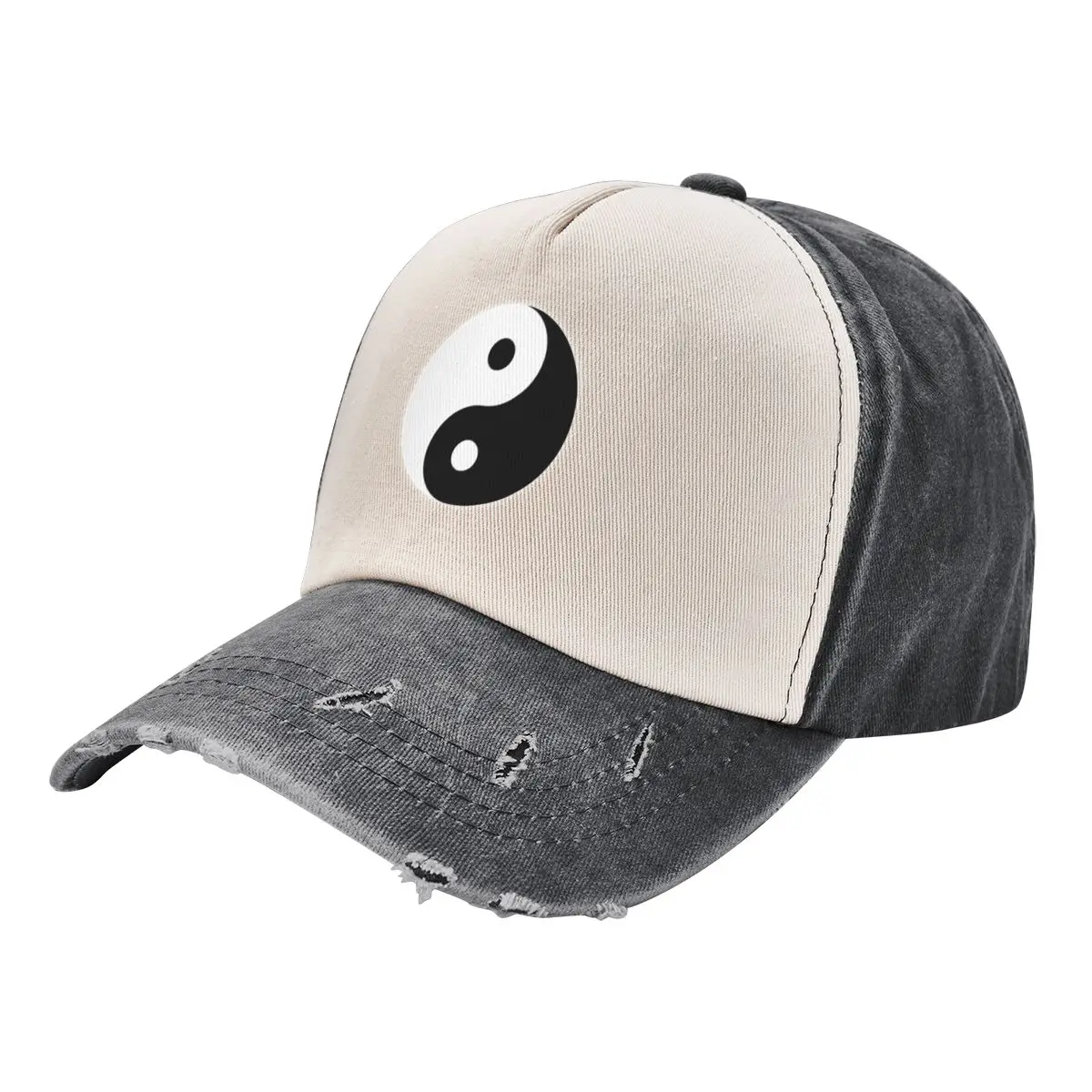 Ying Yang Taoist symbol Baseball Cap Christmas Hat fishing hat Horse Hat Mountaineering Women's Beach Visor Men's