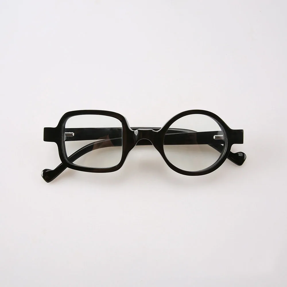 Eyeglass Frames Unique Optical Lenses Eyeglasses Vintage Round Square Retro Buffalo Horn Myopia Prescription Man Glasses Frames
