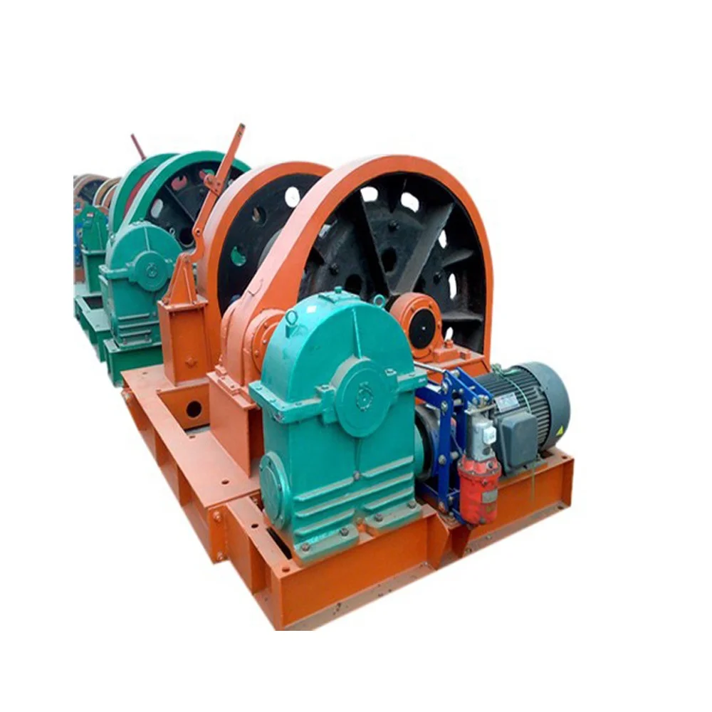 Double Drum Shaft Sinking Winch Heavy Duty Winch Large Rope Capacity Price