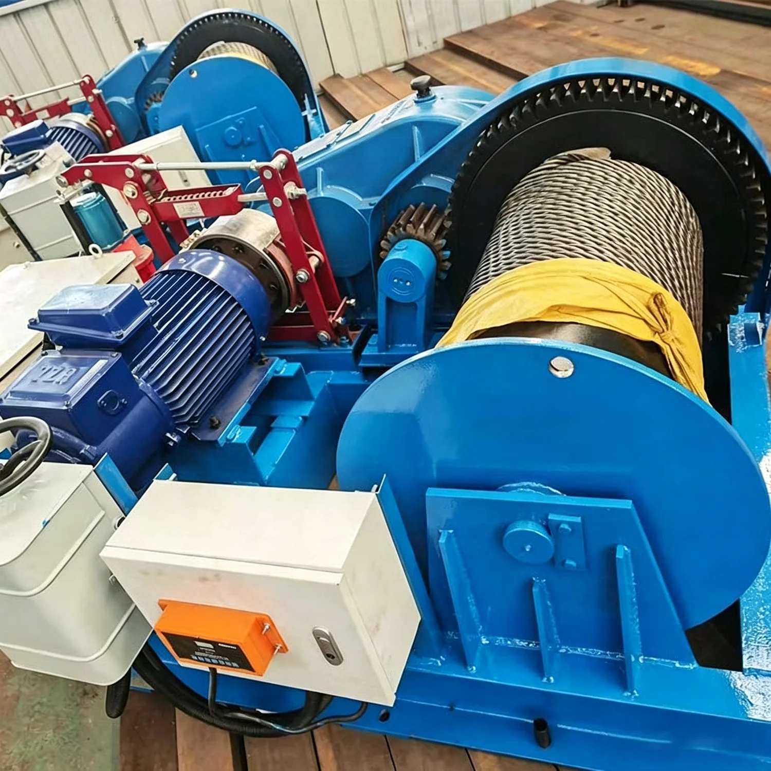 Low Price Fast Speed Marine Winch JK Type 2T Hydraulic Electric Winch 10 Ton 20 Ton 25 Ton for Sale