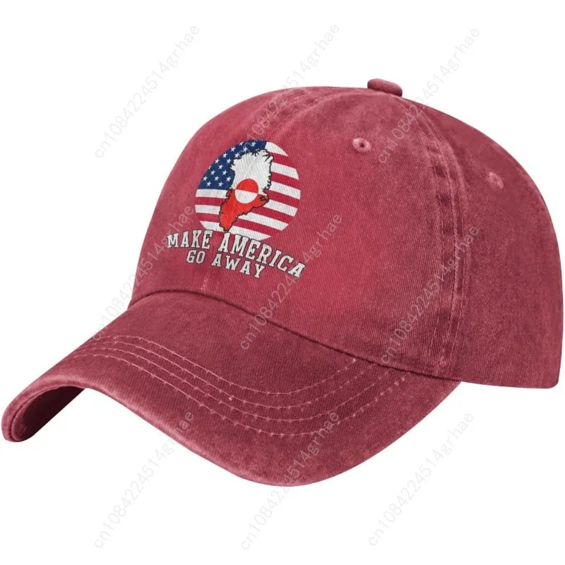 Make America Go Away Caps for Womens Greenlanders Greenland Ball Cap