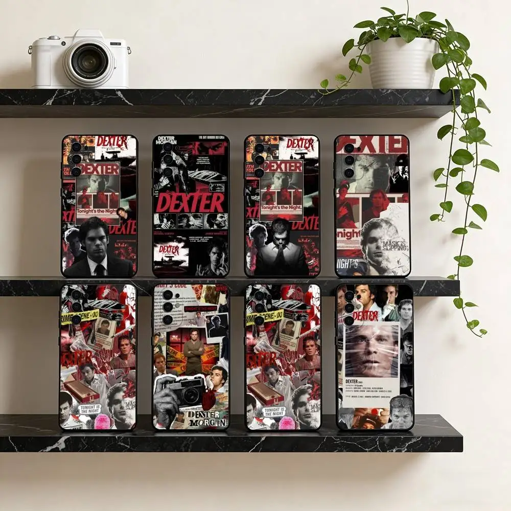 Dexter Morgan   Phone Case For Samsung S25,S24,S21,S22,S23,S30,Ultra,S20,Plus,Fe,Soft Silicone Black Cover