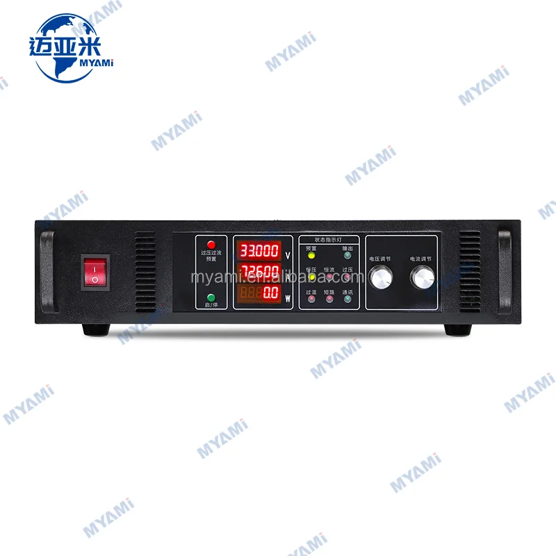 

Myami 40v-250v 10a-100a Adjustable Programmable 5-digit Digital Laboratory Industrial Applications Benchtop Dc Power Supply