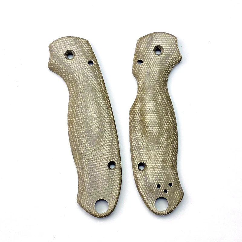 Custom Micarta handles For Spyderco Para 3