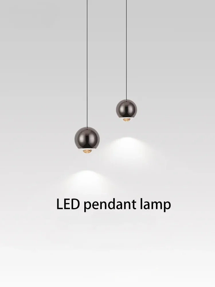 Modern Bedroom Bedside Light LED Pendant Lights Stretch Lifting Chandelier Adjustable Line Spot Hanging Lamp Decor Fixture