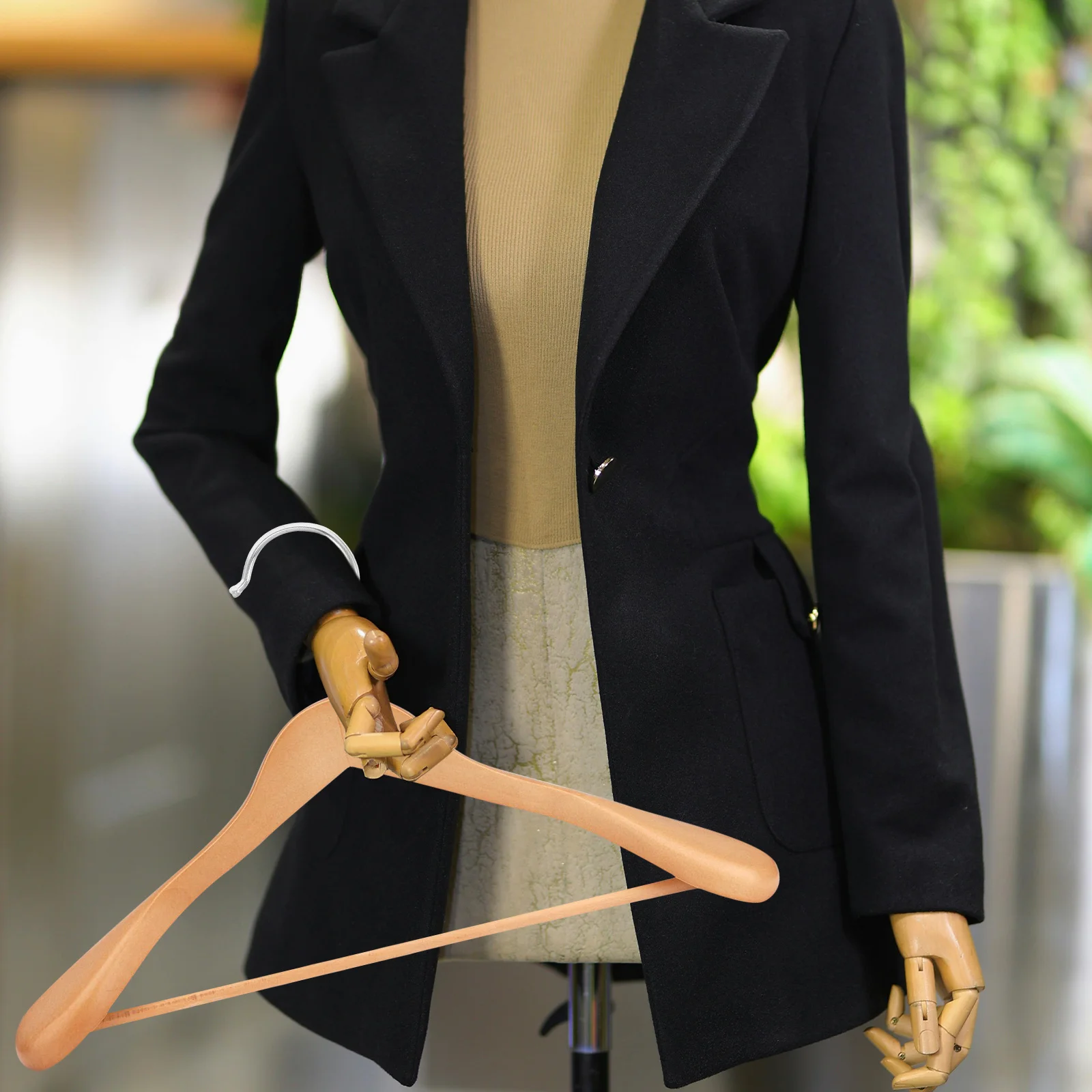 

10Pcs Hanger Connecting Hooks Metal Clothes Hanger Connector for Mannequin Body Retail Display Garment Support