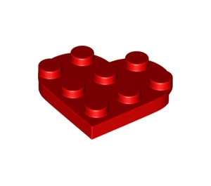 

*Plate 3 x 3 Heart* D089 20 pcs DIY enlighten block brick part No. 39613 Compatible With Other Assembles Particles