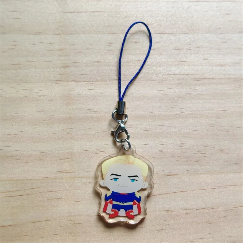 The Boys | Homelander&William (Billy) Butcher Mini Acrylic Phone Charm cartoon character pendant