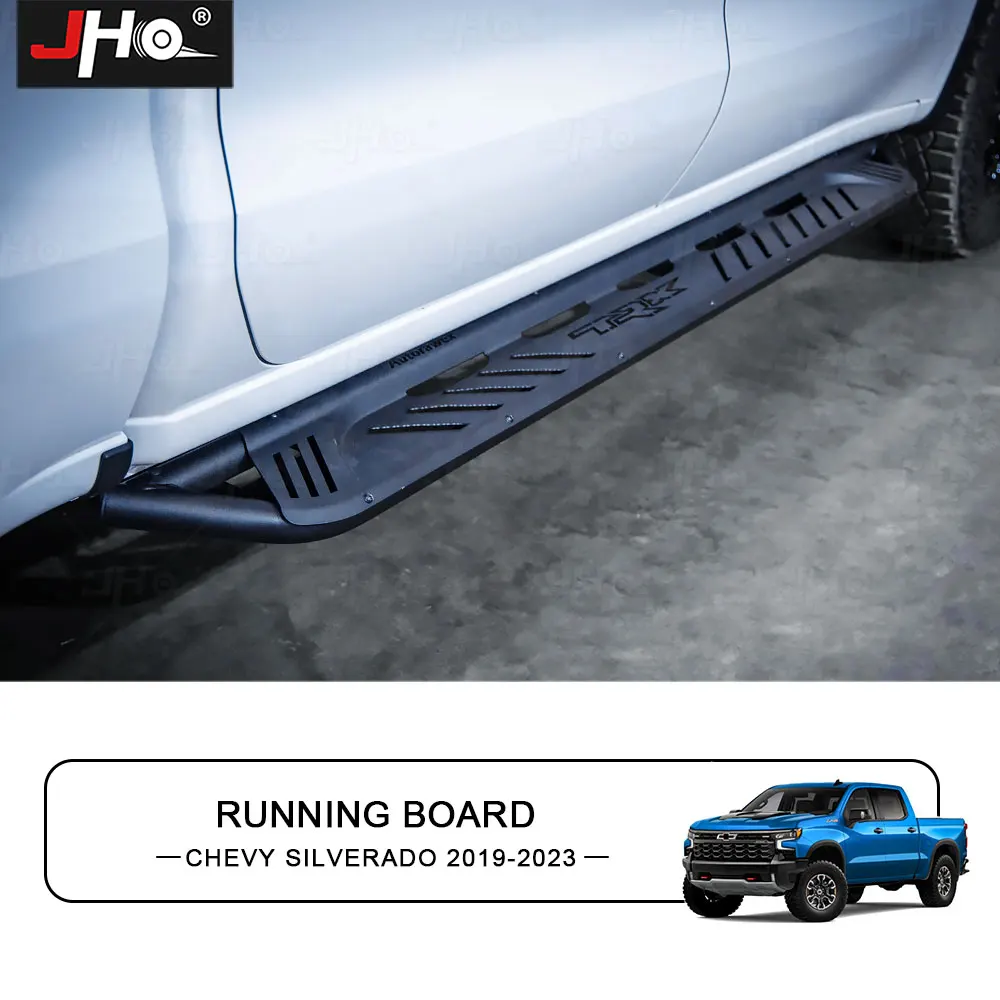 

Metal Running Board fits for 2020-2024 Chevrolet Silverado /Sierra1500 Auto Side Step Power Nerf Bar Assist Accessories