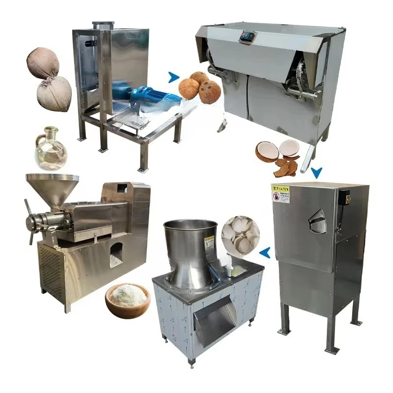 FL Coconut Machine Automatic Coconut Opening Cutting Machine For Tropical Fruit Wholesale Business Labor‑saving Processing Tool