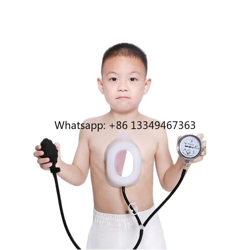 Chest Negative Pressure Suction Corrector Adult Child Sternum Fracture Depression Relief Rehabilitation Therapy Supplies