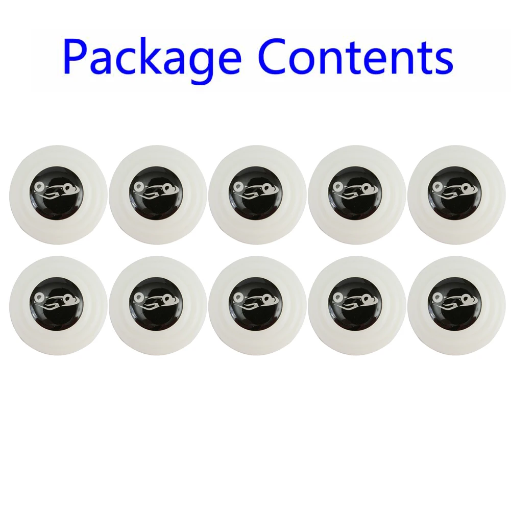 10 Pcs Luminous Anti-Collision Gasket Door Shock-Absorbing Sound Insulation Strong Adhesion Reusable Brand New