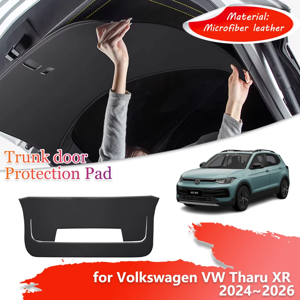 Trunk Tailgate Protection Mat for Volkswagen VW Tharu XR 2024~2026 Car Door inside Anti-dirty Cover Pad Part Accessories