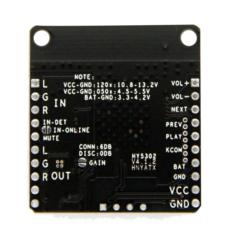 QCC3031 APTXHD Module Audio Input Lossless Receiver Board For BT Headset NO DC 3.3-4.2V