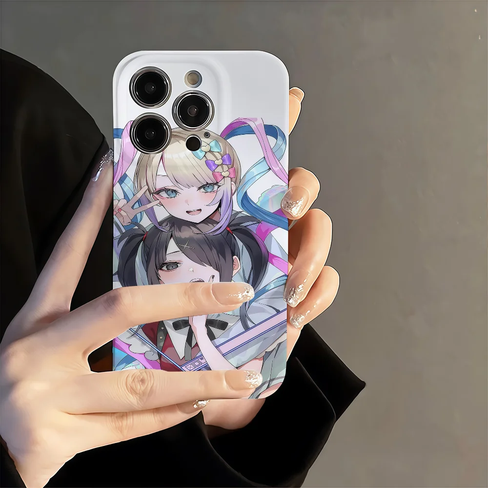 لعبة N-needy غاسل O-overload Amechan جراب هاتف آيفون 17 16 15 14 13 12 11 Plus Pro Max Mini Precise Hole مطابقة الفيلم