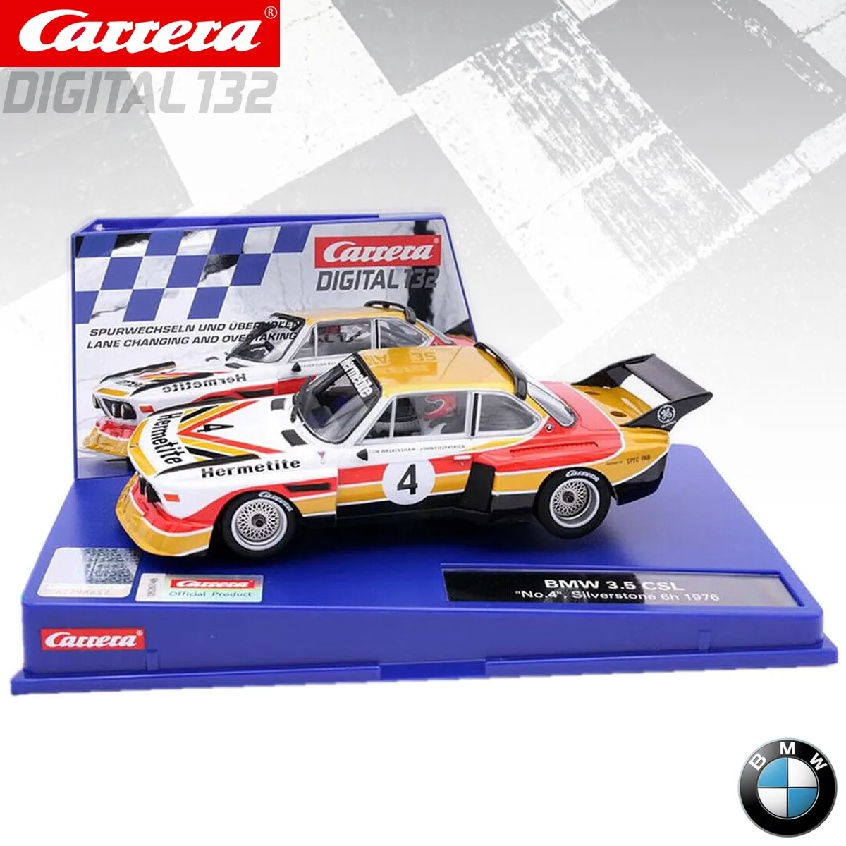 Carrera デジタルスロットカー 1:32 BMW 3.5 CSL
