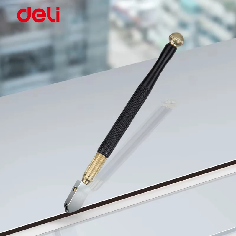 Glass Scoring Tool YG5 Tungsten Wheel Oil Reservoir 36 Steel Removable Handle Precision Mirror Tile Cutting Hand Tool