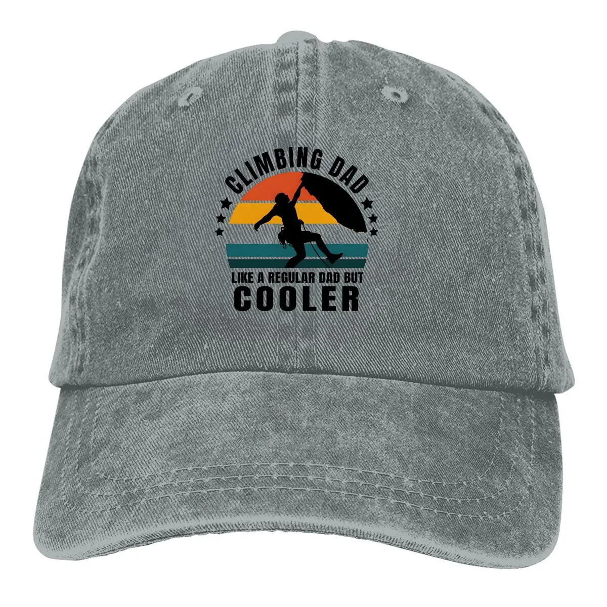 Washed Men's Baseball Cap Climbing Dad Trucker Snapback Cowboy Caps Dad Hat Mountain Climber Golf Hats