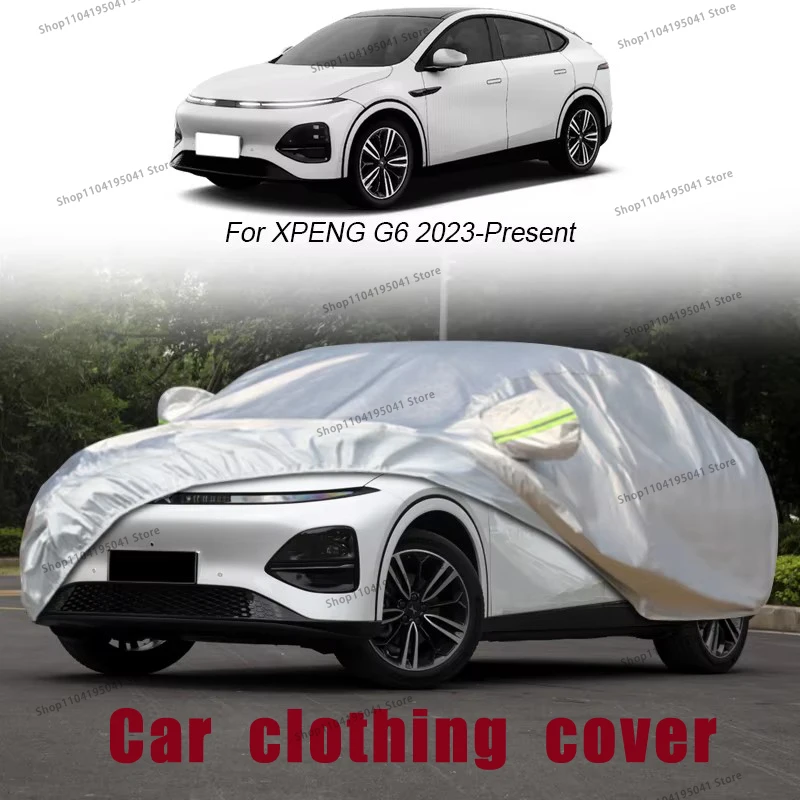 

For Xpeng G6 Full Car Cover Rain Frost Snow Car protective cover ,UV protection,Car paint protection