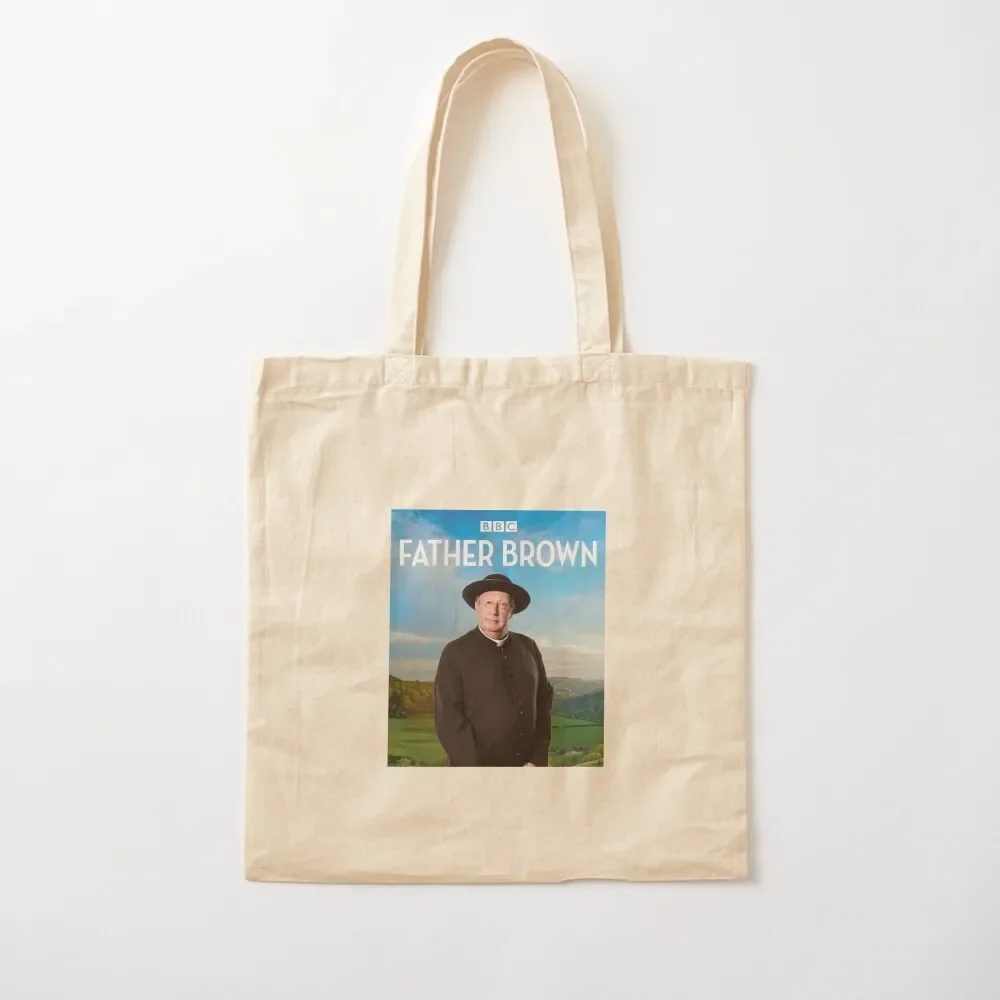 

BBC Father Brown Iconic Pose! Tote Bag Woman shopper bag Gift bag