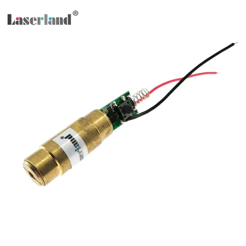 532nm Green Dot Generator modulo Laser diodo ottone Body Stage Lighting 12mm 13mm