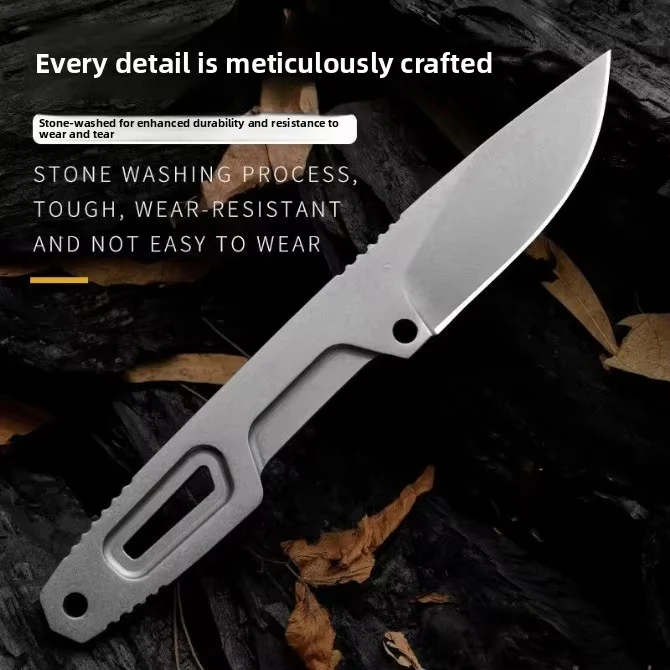 رائجة البيع قسط الجودة شفرة مثبتة سكين في الهواء الطلق الترفيه تسلق الجبال الرحلات الشواء EDC الدفاع عن النفس الصيد المحمولة