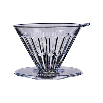 Crystal Eye Dripper 1-4 Cups Glass Slow Brewing Accessories Pour Over Coffee Dripper…