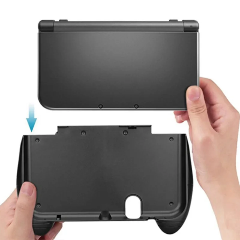 Protective Cover Holder Game Controller Case Plastic Hand Grip Handle Stand Compatible Nintendo New 3DS XL LL (New Version)