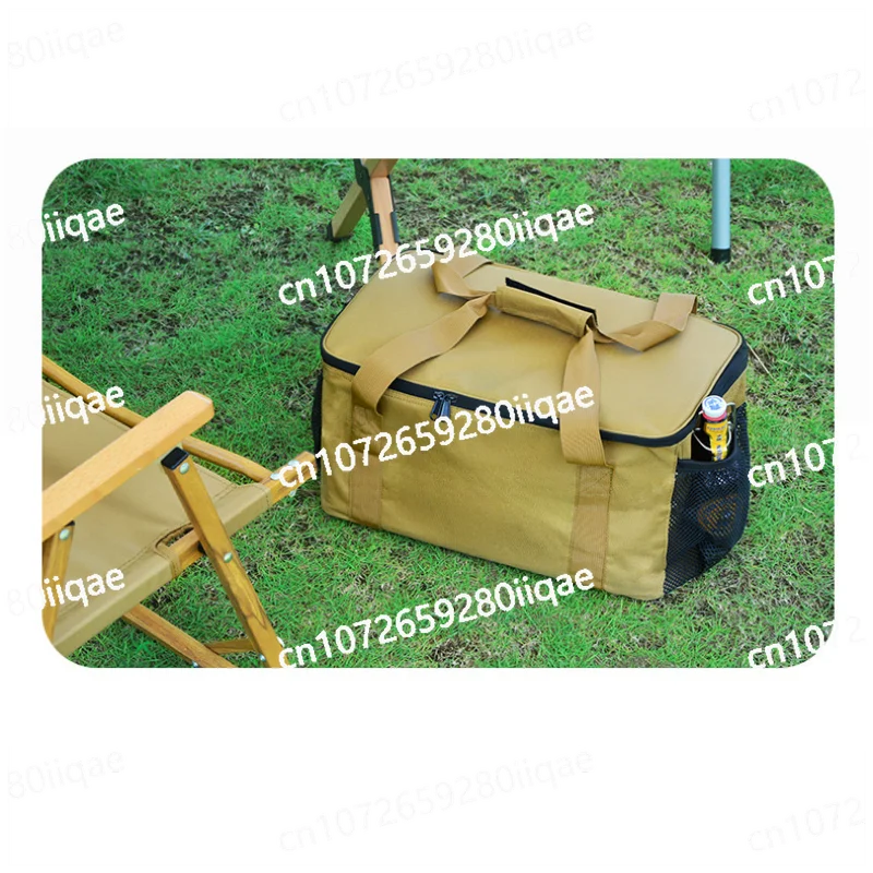 

Outdoor camping cookware set, pot gas tank, anti-collision picnic bag, storage bag, picnic tableware bag large capacity