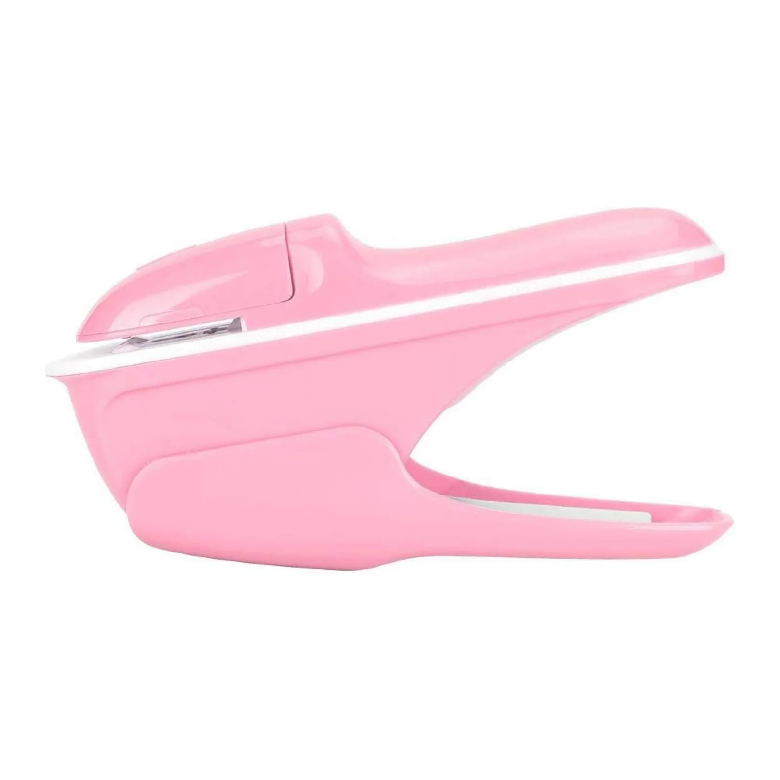 Mini Stapleless Stapler Effortless Operation Ergonomic Grip Office School Desk Accessory with Labor Saving Structure Design