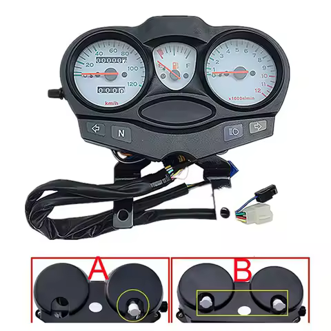 Motorcycle Tachometer Speedometer for Haojue Suzuki Lifan Skygo Haojin HJ125-A/7 HJ150 EN125 EN150 Speed Meter Clock Instrument
