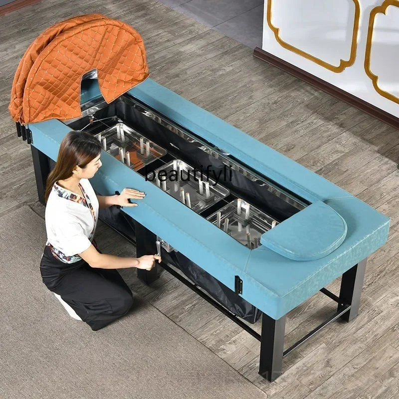 

smt7486 Фумигация Кровать для прижигания Паровая физиотерапия Кровать для прижигания Кровать для прижигания всего тела Домашняя кровать для прижигания пота 7486