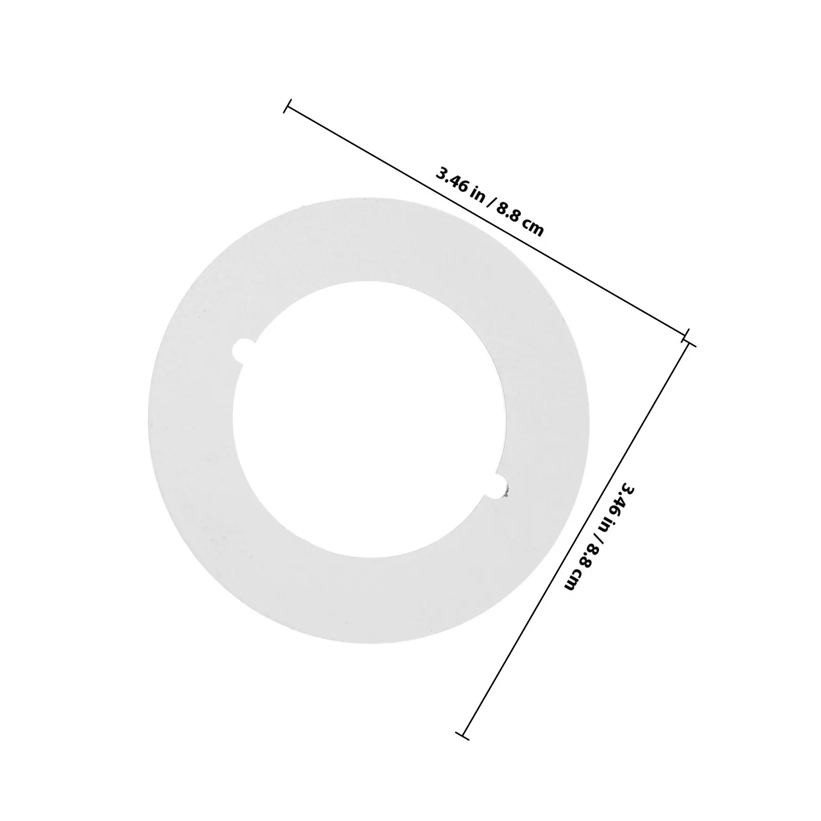 Stainless Steel Door Lock Reinforcement Plate for Spherical Lever Deadbolts – No Drilling Needed
