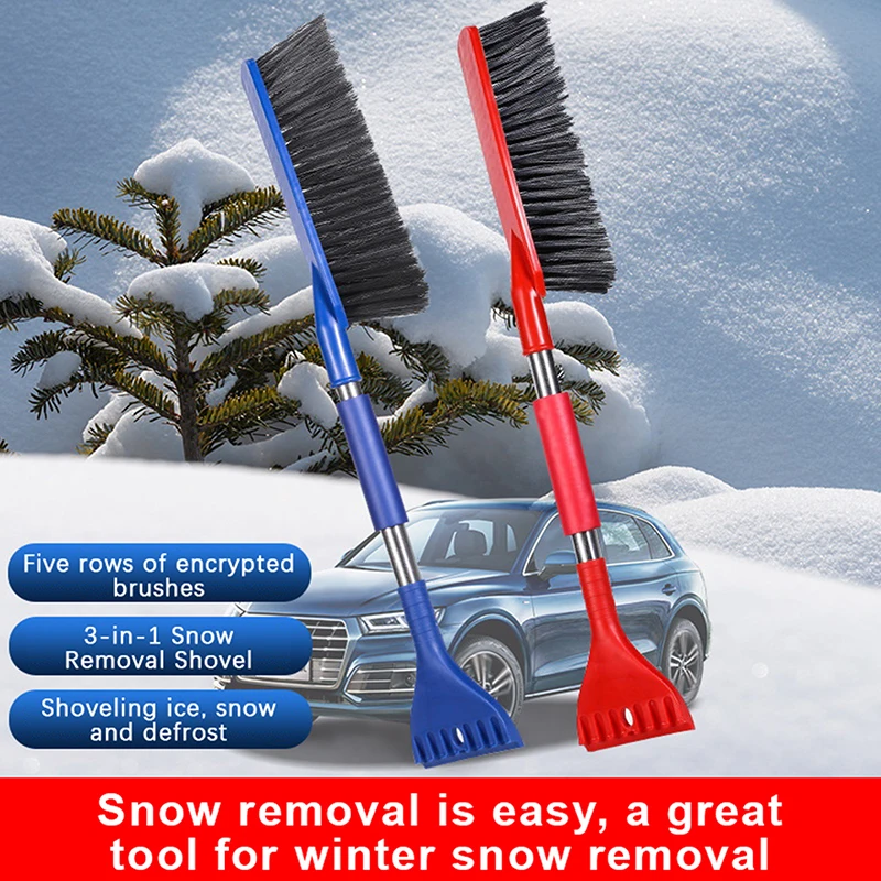 

Snow Ice Scraper Snow Brush Shovel Removal Brush Car Vehicle For The Car Windshield Cleaning Scraping Tool Winter Tool Scraper