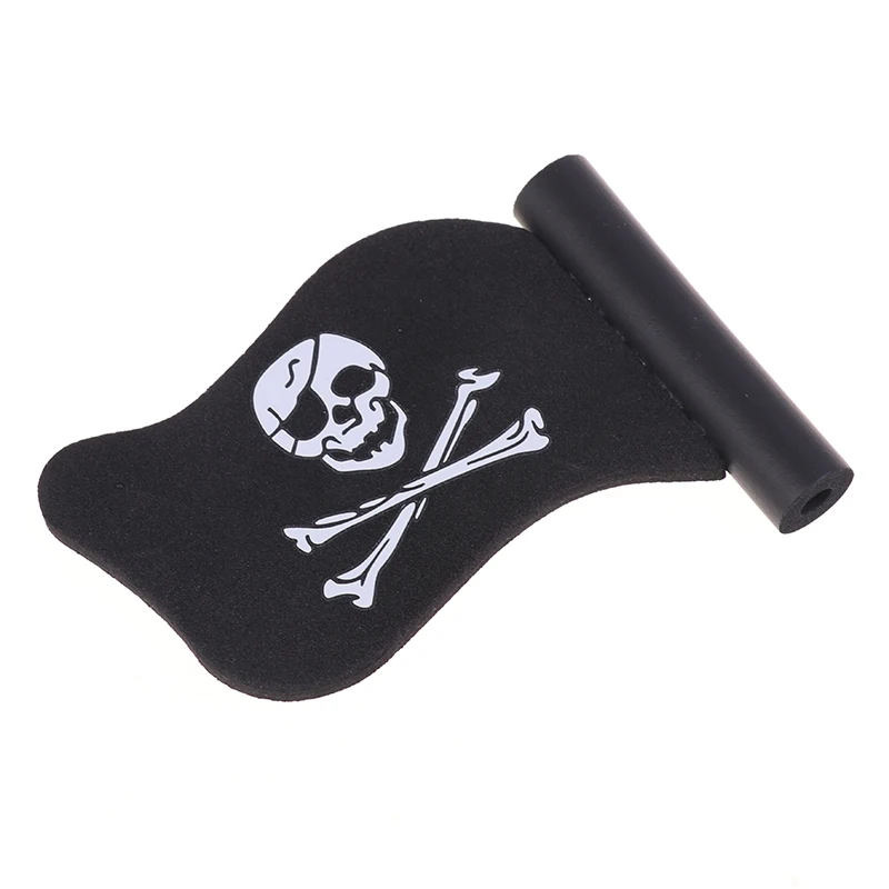 Fit Car Antenna Ball Black Jolly Pirate Flag Car Antenna Pen Topper Aerial Ball Decor Auto Exterior