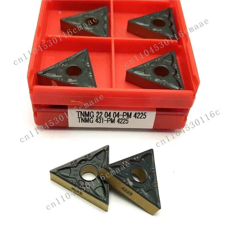 TNMG220404 TNMG220408 PM 4225 Carbide Inserts Can Be Indexed Internal Turning Tools CNC Lathe TNMG 220404 220408 Turning Cutter