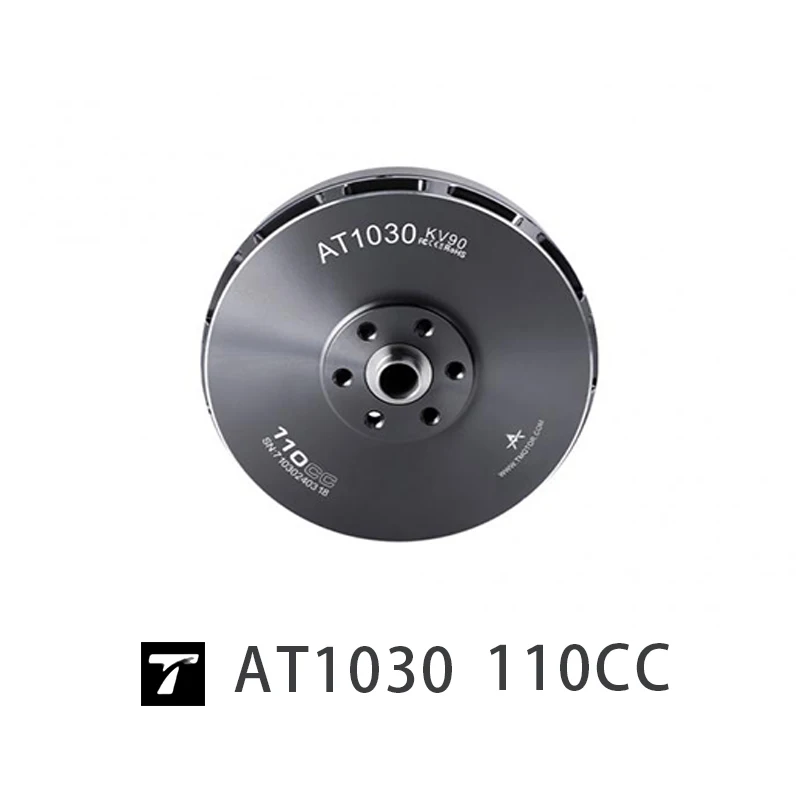 AT1030 T-MOTOR 24S 110CC 4000W VTOL UAV Fixed Wing Aircraft Long Shaft Motor KV90