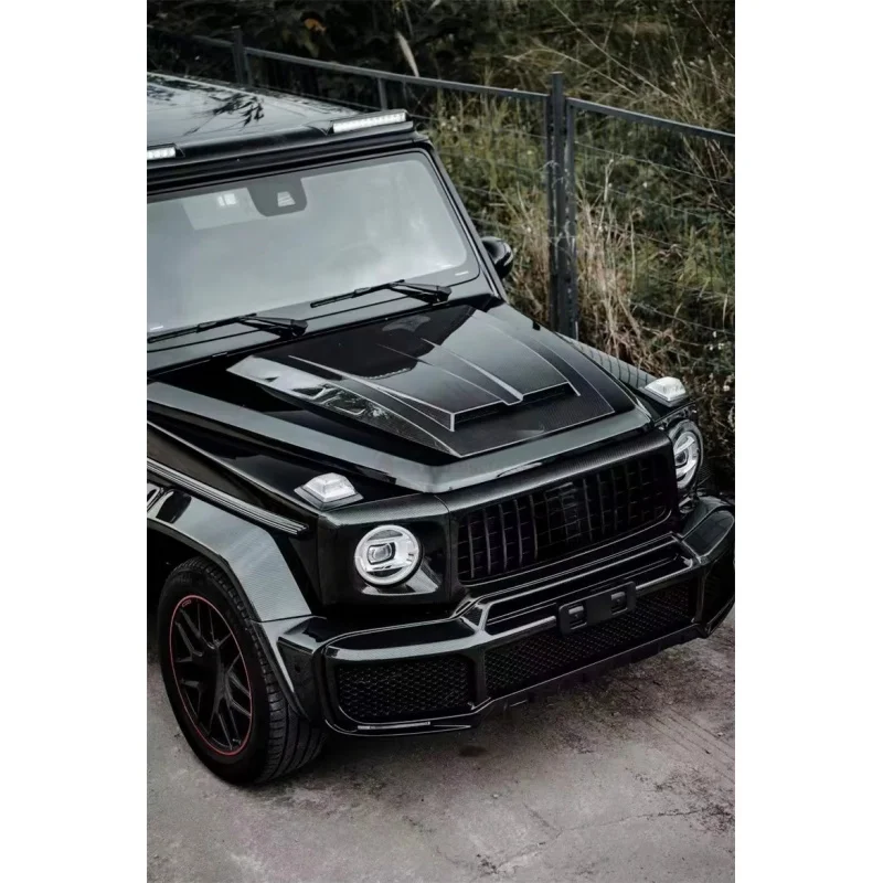 

Высококачественный капот (крышка двигателя) из сухого карбона в стиле B для Mercedes-Benz G-Class Station Wagon W464 G63 G550 G500 G350