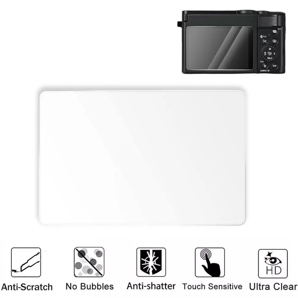 For LUMIX DC-TZ99/ZS99 Screen Protector Tempered Glass 9H Film Anti-Scratch Hardness Camera Anti-Glare L1V7