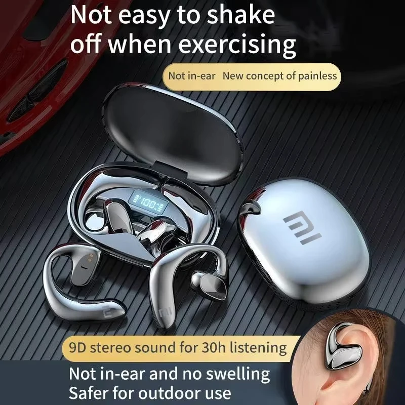 Xiaomi S900 Auricolari wireless Cuffie a conduzione ossea con microfono Auricolari stereo Hifi sportivi Cuffie con riduzione del rumore impermeabili