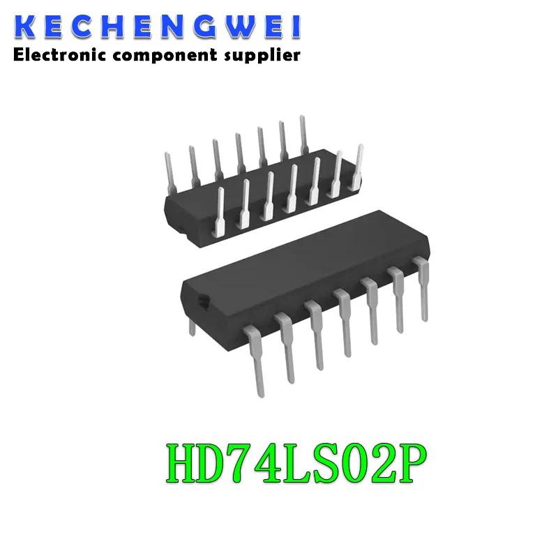 10PCS HD74LS02P DIP14 HD74LS02 DIP SN74LS02N 74LS02 SN74LS02 DIP-14 new and original IC