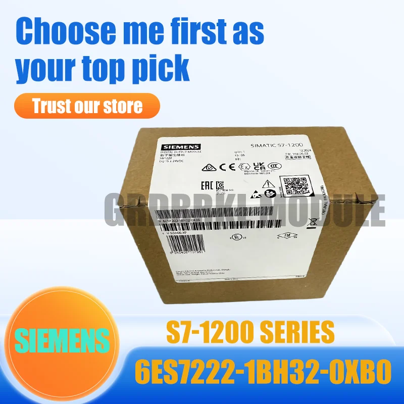 

Новый оригинальный цифровой выходной модуль SIEMENS 6ES7222-1BH32-0XB0 6ES7 222-1BH32-0XB0 S7-1200