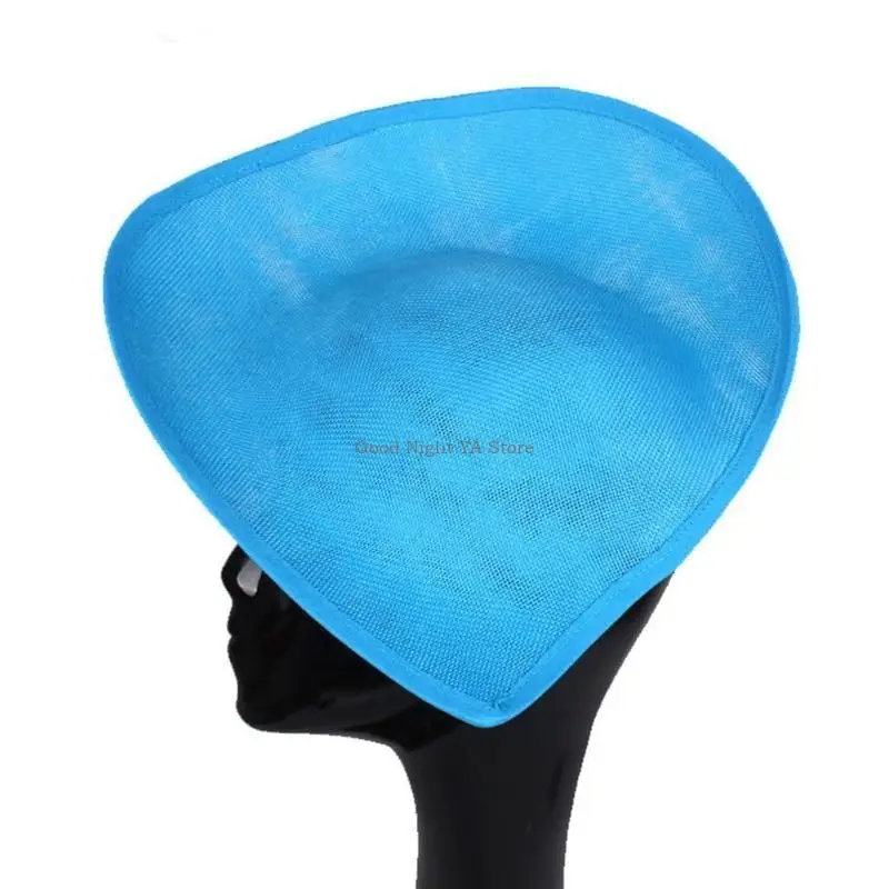 Teardrop Sinamay Saucer Hat Base Fascinator Base Millinery Base Sinamay Hat Base