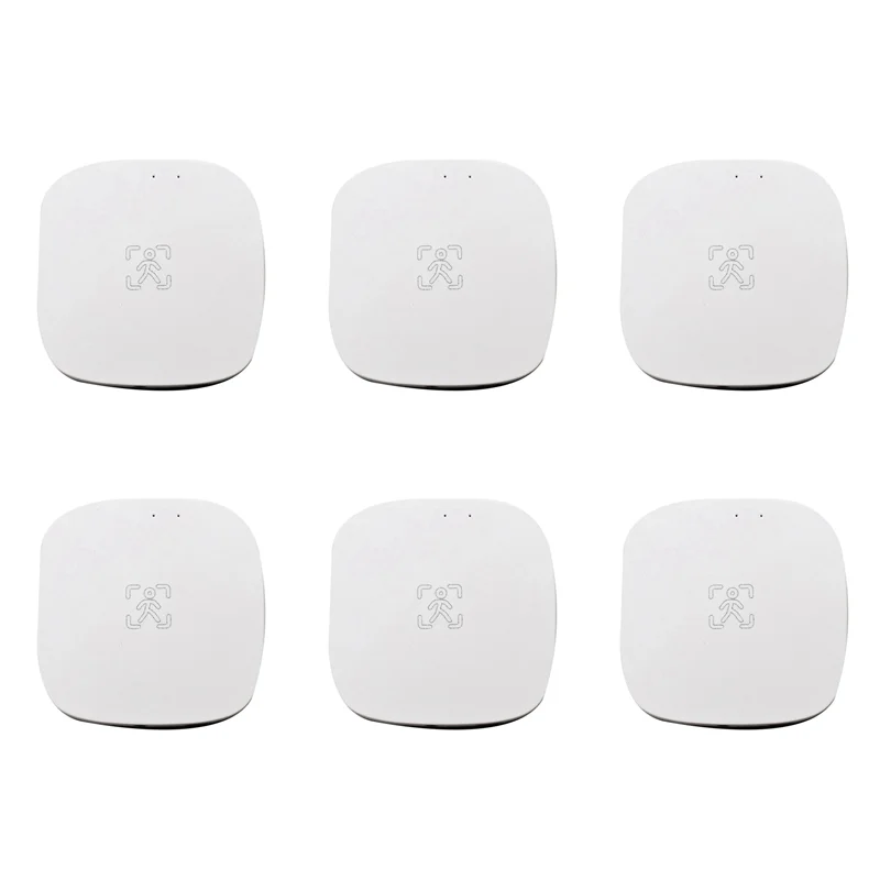 ABVO-6X Tuya Zigbee Mmwave Human Presence Sensor With Luminance Microwave Radar Detection PIR Motion Sensor Wall Mount