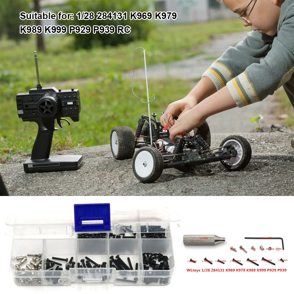

1/28 Remote Control Car Screw Portable Upgrade Screws Wrench Tools